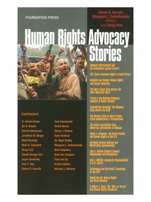 cover image of Human Rights Advocacy Stories